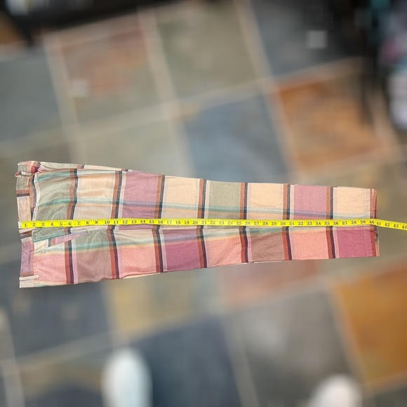 VINTAGE PLAID PANTS ~ True Vintage Plaid Slacks ~ Size 8 - Picture 8 of 10